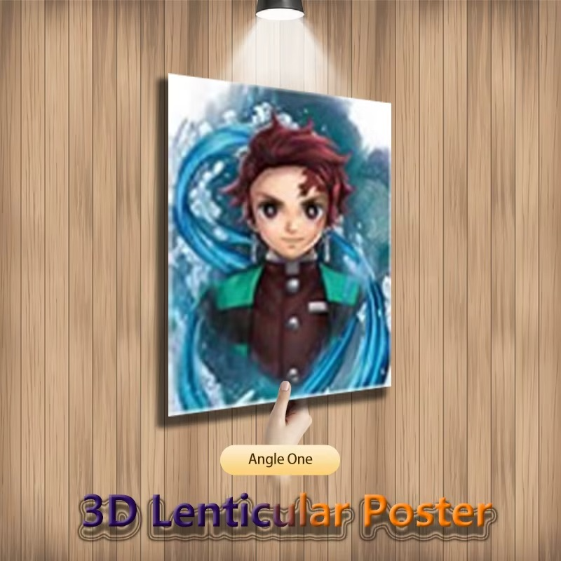 Demon Slayer 3D Poster